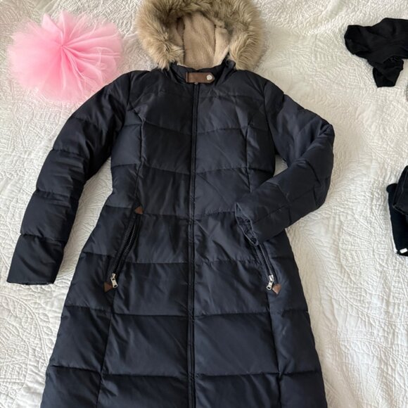 Lauren Ralph Lauren Women's Faux-Fur Hooded Puffer Coat - Picture 1 of 6